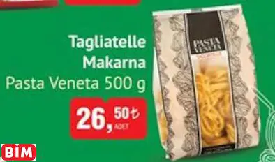 PASTA VENETA  TAGLİATELLE MAKARNA
